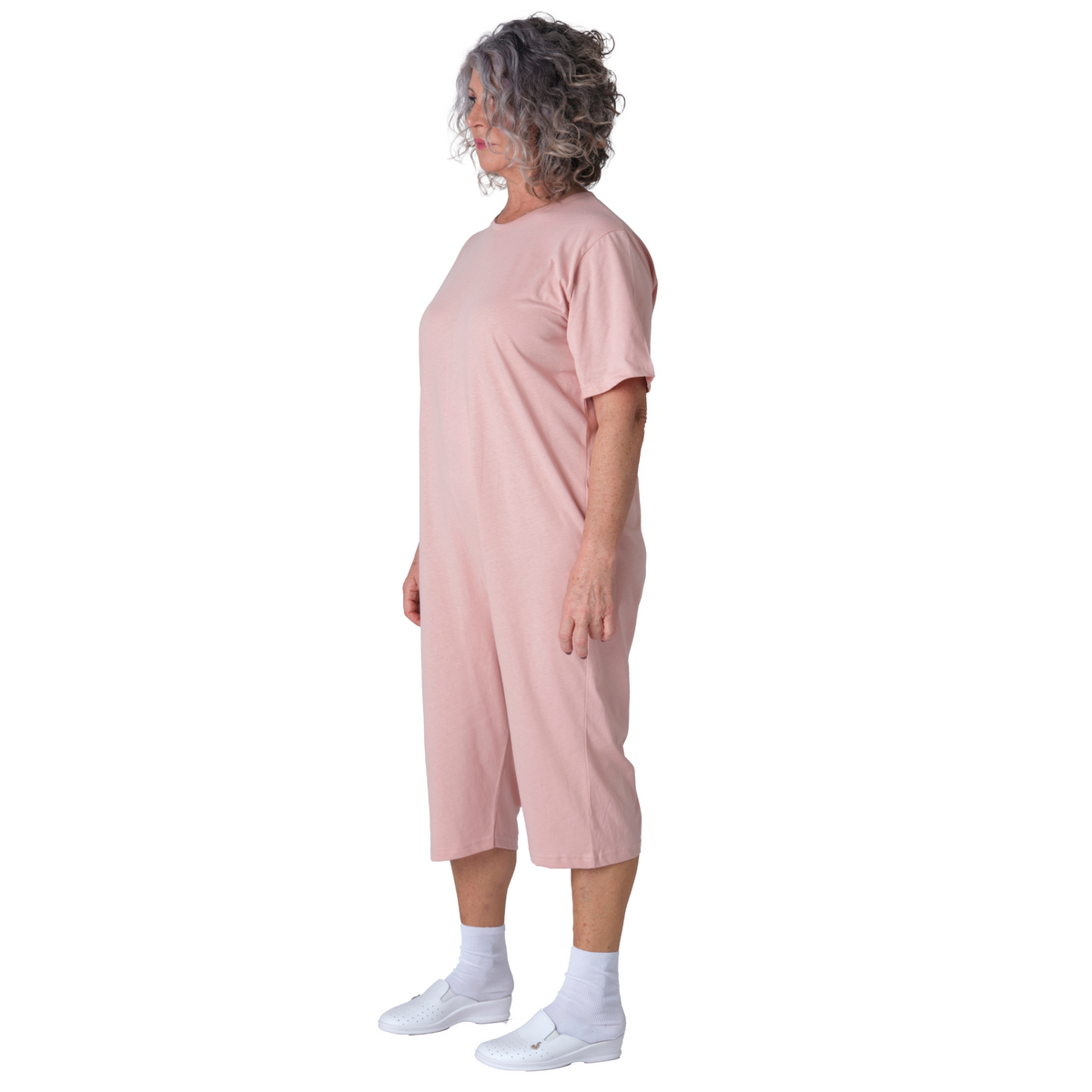 Pyjama Sérénité Ferrucci Comfort – Fermeture Éclair Au Dos Pour Seniors, Alzheimer Ou Incontinence – Manches Longues, Confort Absolu