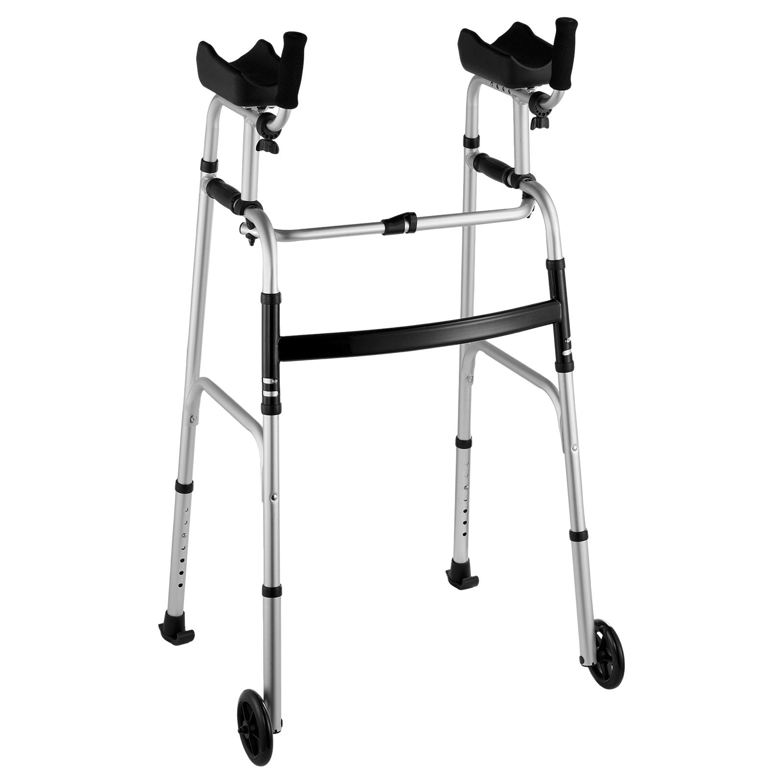 Walker Support Folding walker with aluminum forearm support for the elderly and frail ...