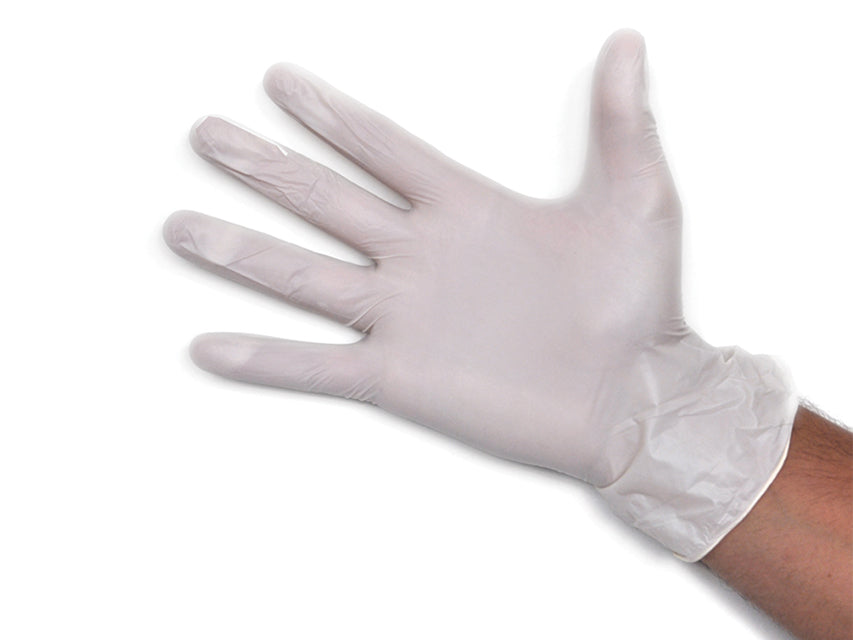 Puderfreie VINYL-Handschuhe – Stretch – 100 Stück – Ferrucci Comfort