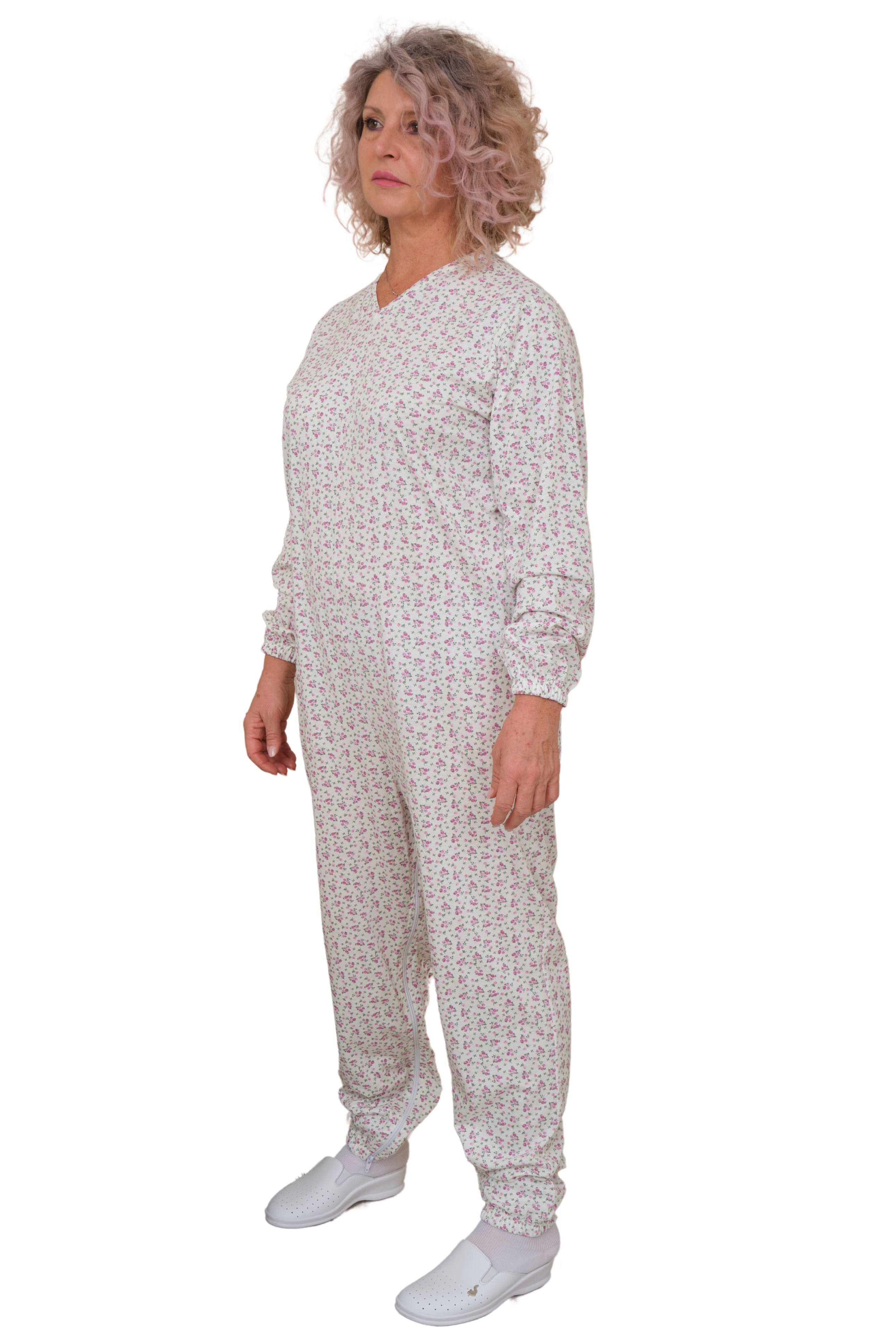 FERRUCCI Pigiama Tutone Sanitario Comfort Manica Corta Pantalone Corto 1 Cerniera/Zip Dietro Schiena Estivo (Azzurro, L FERRUCCI Pigiama Tutone Sanitario Comfort Manica Corta Pantalone Corto 1 Cerniera/Zip Dietro Schiena Estivo (Azzurro, L
